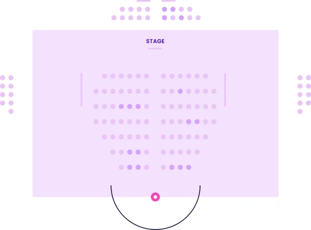 Venue seating chart