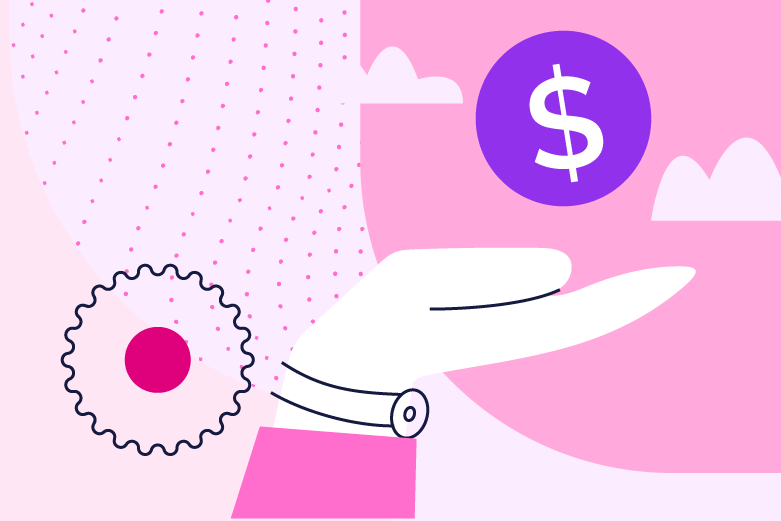 Transparent pricing illustration
